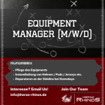 Equipment Manager (m/w/d)