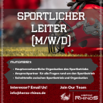 Sportlicher Leiter (m/w/d)