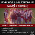 U19 Coaches Wanted!